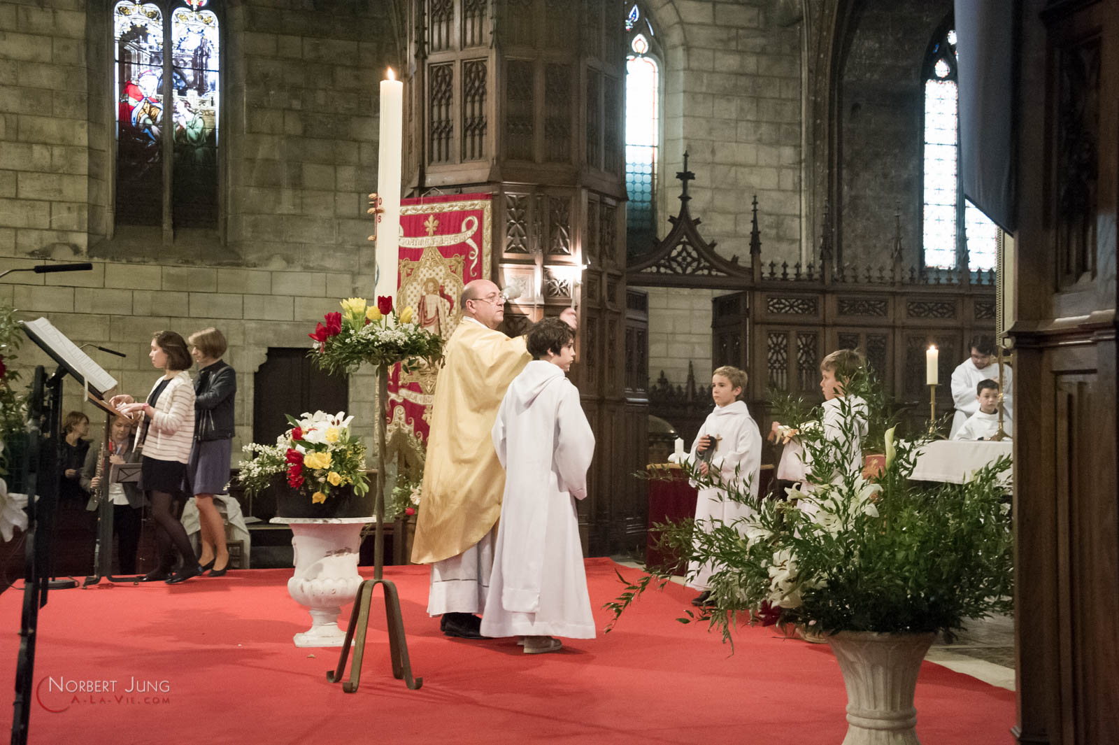Dimanche de Pâque - Baptême de Akima