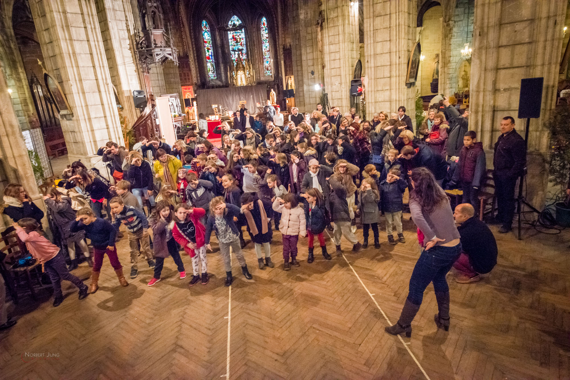 Ouverture Festival / Flashmob école de l Immaculé