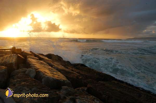 Nom de l'image : EP08-0343 — Description :  Vagues (Atlantique - Portugal - Dunes de la Costa do Prata)