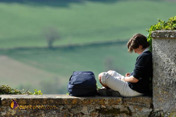 Nom de l'image : E2069583_1 — Description :  Routes de Vezelay 2008