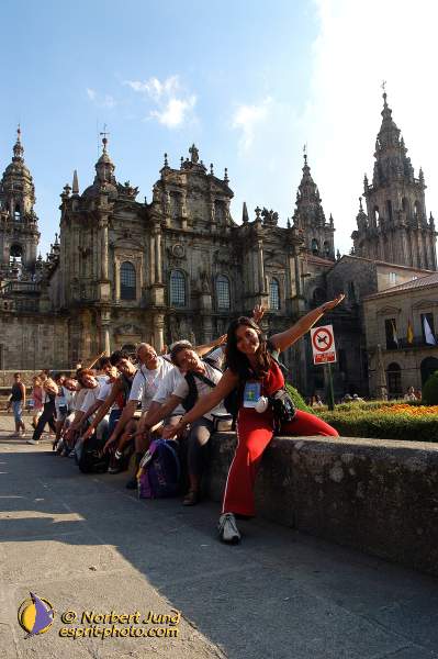Nom de l'image : D1157371-01 — Description :  Pèlerinage année jubilaire 2004 à St Jacques de Compostelle