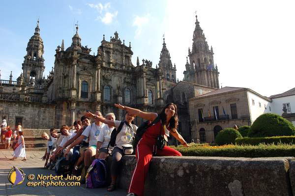 Nom de l'image : D1157373-01 — Description :  Pèlerinage année jubilaire 2004 à St Jacques de Compostelle