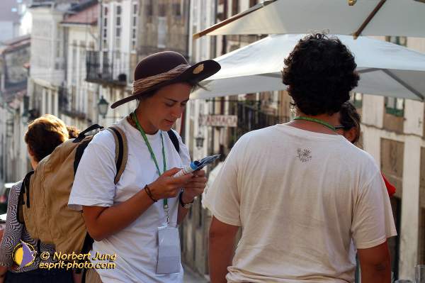 Nom de l'image : D1157408-01 — Description :  Pèlerinage année jubilaire 2004 à St Jacques de Compostelle