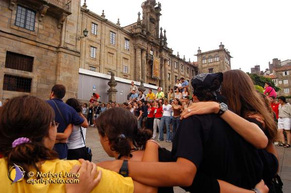 Nom de l'image : D1157746-01 — Description :  Pèlerinage année jubilaire 2004 à St Jacques de Compostelle