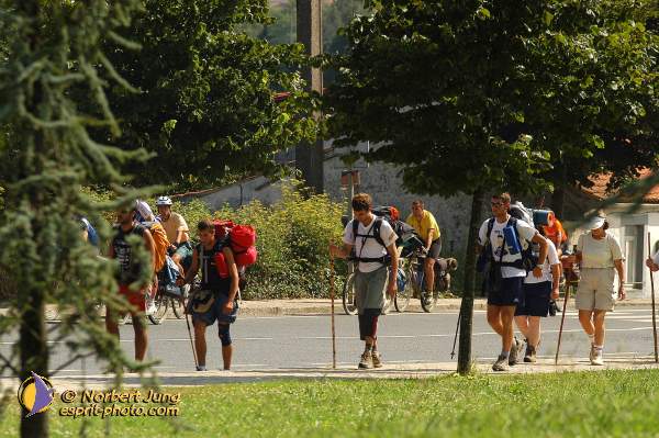 Nom de l'image : D1157587-01 — Description :  Pèlerinage année jubilaire 2004 à St Jacques de Compostelle