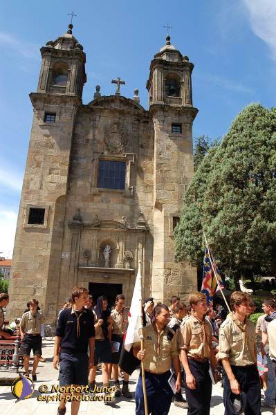 Nom de l'image : D1156966-01 — Description :  Pèlerinage année jubilaire 2004 à St Jacques de Compostelle