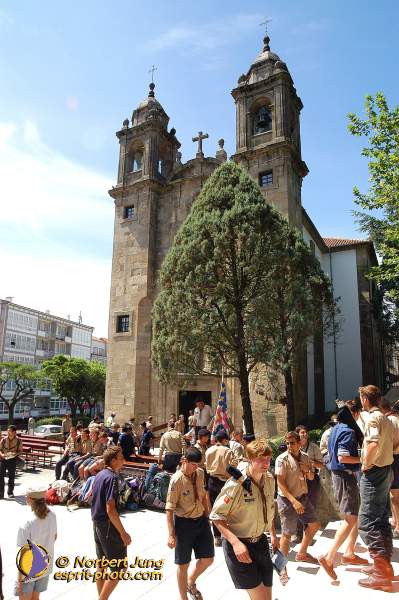 Nom de l'image : D1156970-01 — Description :  Pèlerinage année jubilaire 2004 à St Jacques de Compostelle