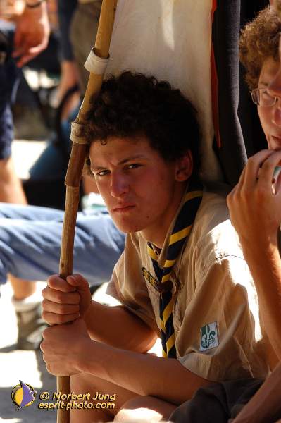 Nom de l'image : D1156978-01 — Description :  Pèlerinage année jubilaire 2004 à St Jacques de Compostelle