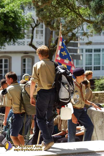 Nom de l'image : D1156983-01 — Description :  Pèlerinage année jubilaire 2004 à St Jacques de Compostelle