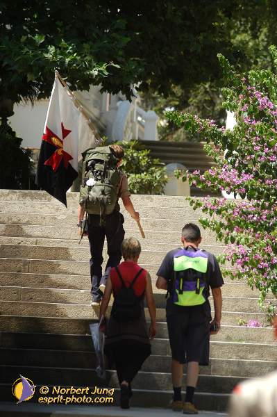 Nom de l'image : D1156988-01 — Description :  Pèlerinage année jubilaire 2004 à St Jacques de Compostelle