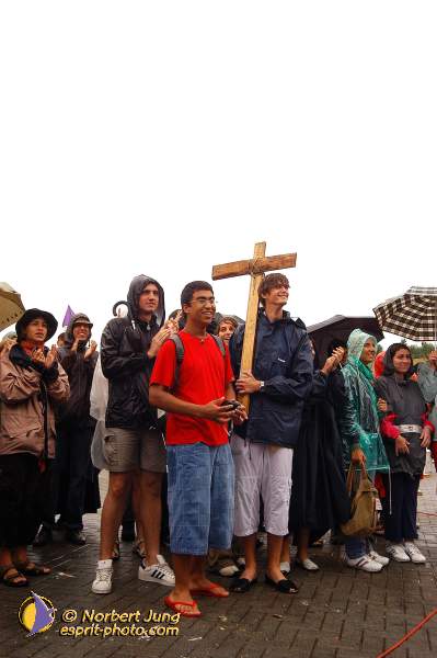 Nom de l'image : D1158401-01 — Description :  Pèlerinage année jubilaire 2004 à St Jacques de Compostelle