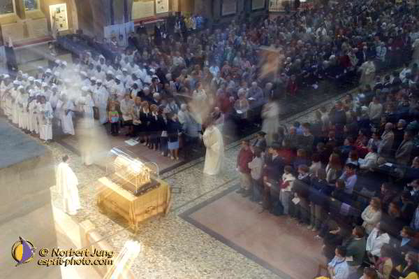 Nom de l'image : D1184497-1 — Description :  Synode 78 - Messe à la Basilique de Lisieux le 3 oct 2004