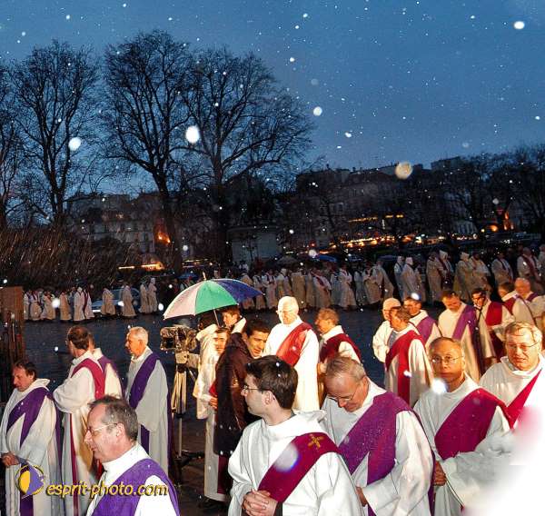 Nom de l'image : D1213437-2 — Description :  Monseigneur Vingt-Trois - Installation comme archévêque de Paris