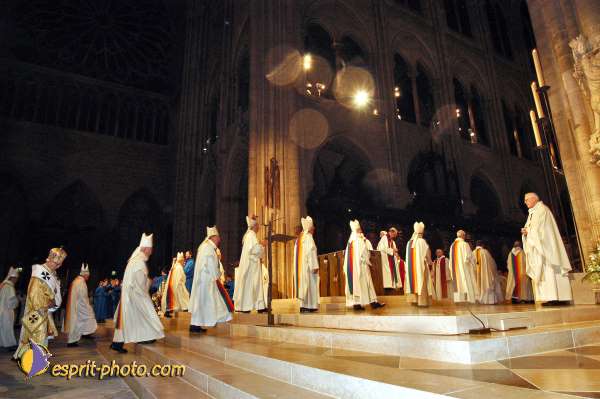 Nom de l'image : D1213487-1 — Description :  Monseigneur Vingt-Trois - Installation comme archévêque de Paris