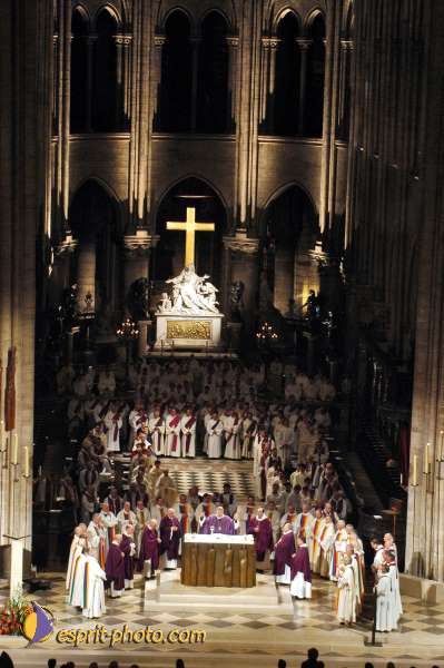 Nom de l'image : D1213839-1 — Description :  Monseigneur Vingt-Trois - Installation comme archévêque de Paris