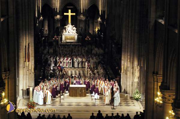 Nom de l'image : D1213842-1 — Description :  Monseigneur Vingt-Trois - Installation comme archévêque de Paris