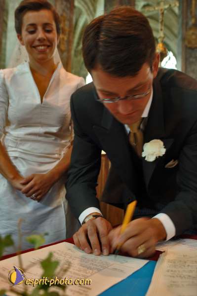 Nom de l'image : D2048417-1 — Description :  Mariage de Julien Prouvot et Marie de Vaugelas