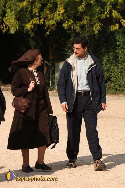 Nom de l'image : D2058797_1 — Description :  Sister Briege McKenna - Retraite de 950 prêtres à Ars