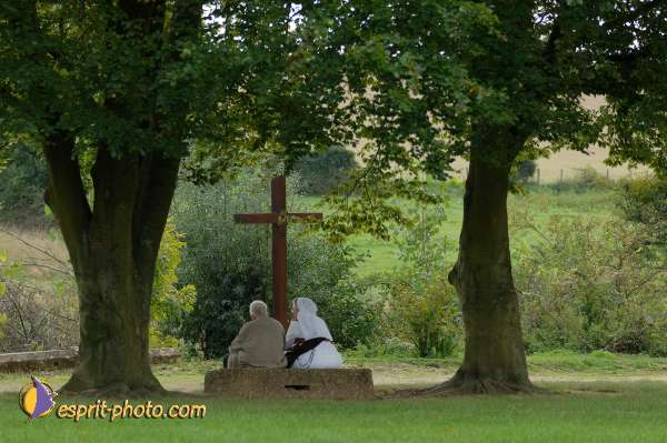 Nom de l'image : D2059303_1 — Description :  Sister Briege McKenna - Retraite de 950 prêtres à Ars