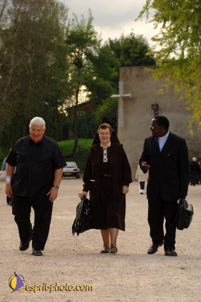 Nom de l'image : D2059465_1 — Description :  Sister Briege McKenna - Retraite de 950 prêtres à Ars