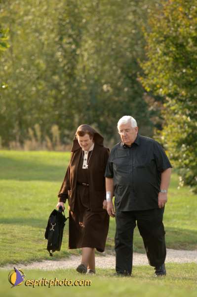 Nom de l'image : D2059684_1 — Description :  Sister Briege McKenna - Retraite de 950 prêtres à Ars