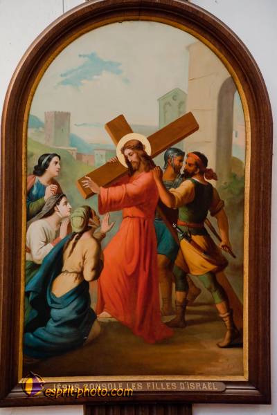 Nom de l'image : D30096310a — Description :  Chemin de croix à l'église de la Ferté Vidame (28300)