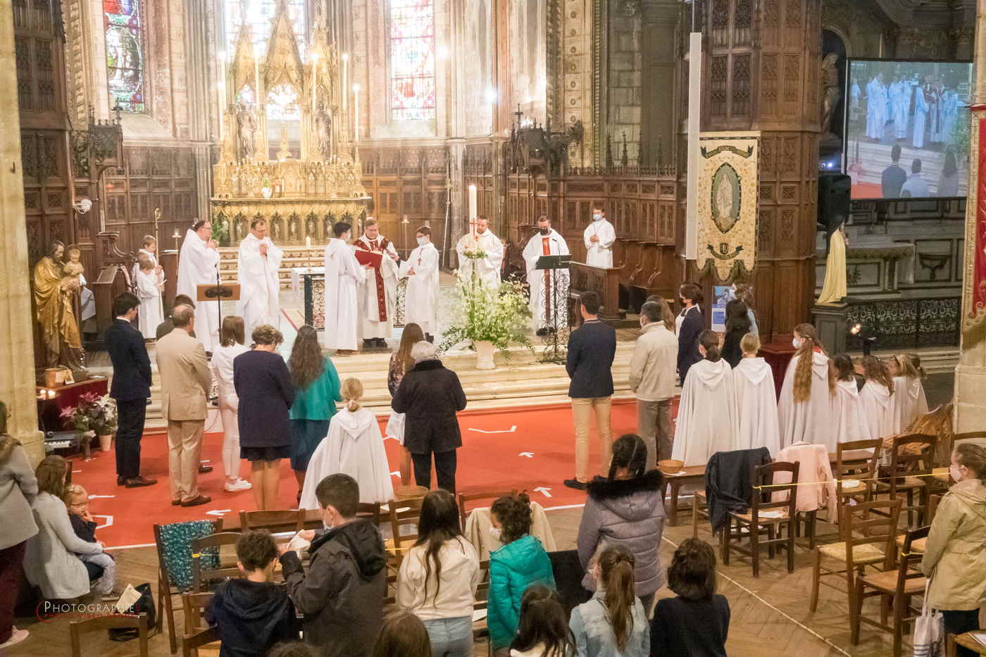 Vidéos de la confirmation, Messe présidée par Monseigneur Jean-Marie Le Vert -  2 mai 2021