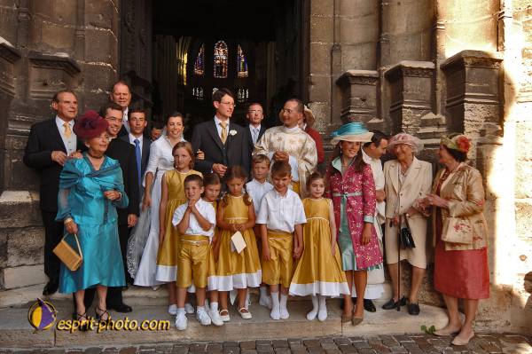 Nom de l'image : 050827-1904_D2048562-1 — Description :  Mariage de Julien Prouvot et Marie de Vaugelas