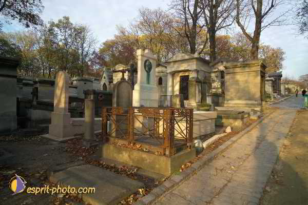 Nom de l'image : D1192G007-1 — Description :  Cimetière Père Lachaise