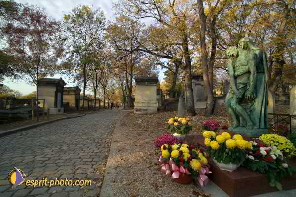 Nom de l'image : D1192G010-1 — Description :  Cimetière Père Lachaise