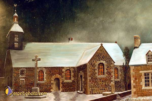 Nom de l'image : D1049882-01 — Description :  ND de l'Île Bouchard & ND de Pontmain (reportage pour la Vie)