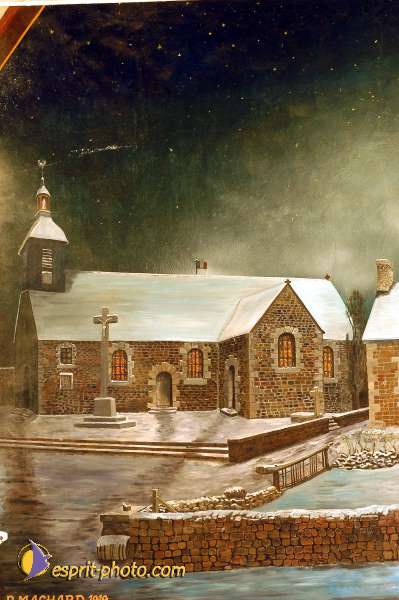 Nom de l'image : D1049887-01 — Description :  ND de l'Île Bouchard & ND de Pontmain (reportage pour la Vie)