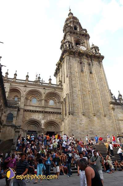 Nom de l'image : D1157103-01 — Description :  Pèlerinage année jubilaire 2004 à St Jacques de Compostelle