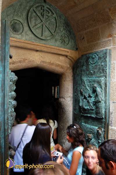 Nom de l'image : D1157148-01 — Description :  Pèlerinage année jubilaire 2004 à St Jacques de Compostelle