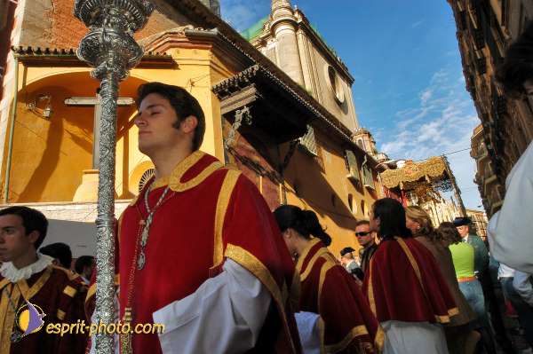 Nom de l'image : D1218186-1 — Description :  Pâques 2005 à Seville (Espagne-Andalusie)