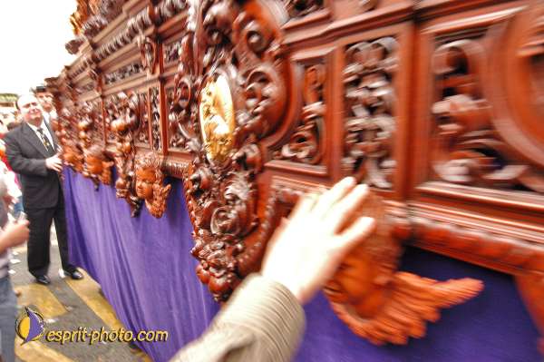 Nom de l'image : E00032908-1 — Description :  Pâques 2005 à Seville (Espagne-Andalusie)