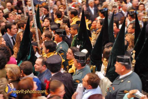Nom de l'image : D1222343-1 — Description :  Pâques 2005 à Seville (Espagne-Andalusie)