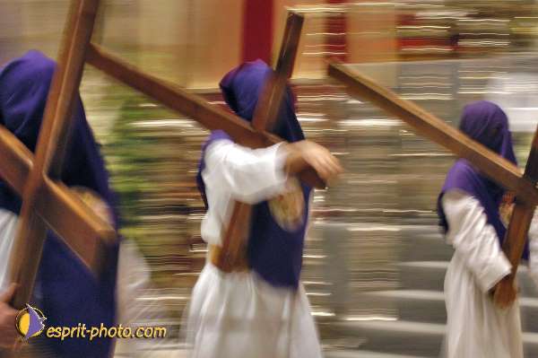 Nom de l'image : E00035463-1 — Description :  Pâques 2005 à Seville (Espagne-Andalusie)