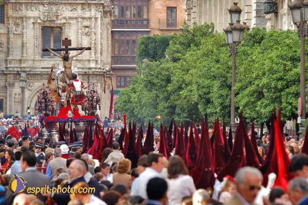 Nom de l'image : D1218390-1 — Description :  Pâques 2005 à Seville (Espagne-Andalusie)
