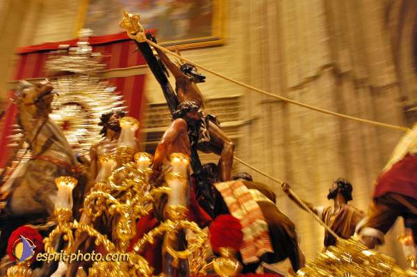 Nom de l'image : D1220916-1 — Description :  Pâques 2005 à Seville (Espagne-Andalusie)