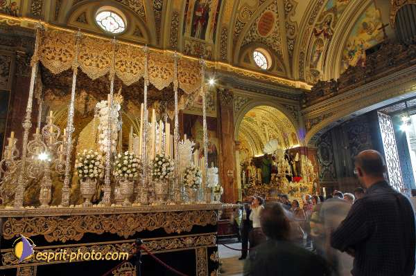 Nom de l'image : E00034837-1 — Description :  Pâques 2005 à Seville (Espagne-Andalusie)