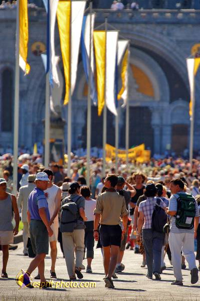 Nom de l'image : D1162424-01 — Description :  Lourdes 2004 - Pèlerinage du Pape à Lourdes