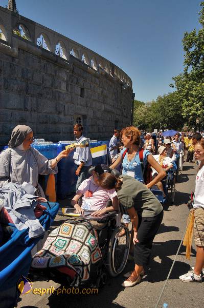 Nom de l'image : D1164838-01 — Description :  Lourdes 2004 - Pèlerinage du Pape à Lourdes