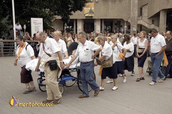 Nom de l'image : EG-Lourdes-573-01 — Description :  Lourdes, pélerinage