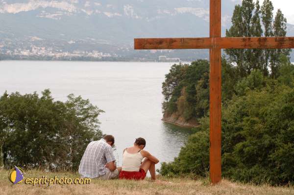 Nom de l'image : D1054595-1 — Description :  Chemin Neuf - Abbaye d'Hautecombe - Retraite Couple et Fiances