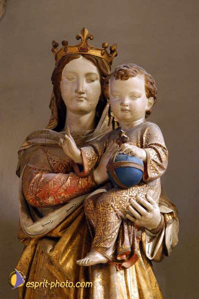 Nom de l'image : Vierge_a_l_Enfant_D1034011 — Description :  Dominicains de Marseille - Photos pour Magnificat (Perpignan) pl