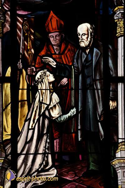 Nom de l'image : Ste_Therese_de_Lisieux_D1184806-1 — Description :  Lisieux : Carmel - Chasse de Ste Thérèse