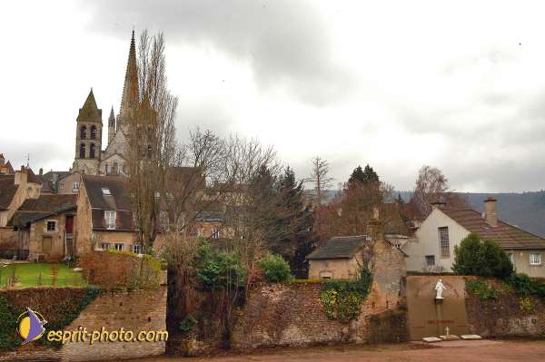 Nom de l'image : 195D1207494-1 — Description :  Maison de Retrait St Lazar à AUTUN (Bourgogne)