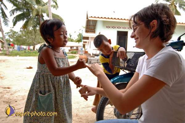 Nom de l'image : D2088295_1 — Description :  Enfants du Mékong