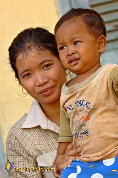 Nom de l'image : D2091944_1 — Description :  Enfants du Mékong
